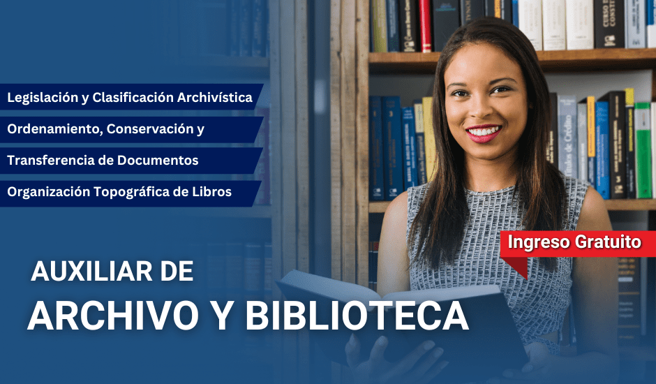 Curso: Auxiliar de Archivo y Biblioteca