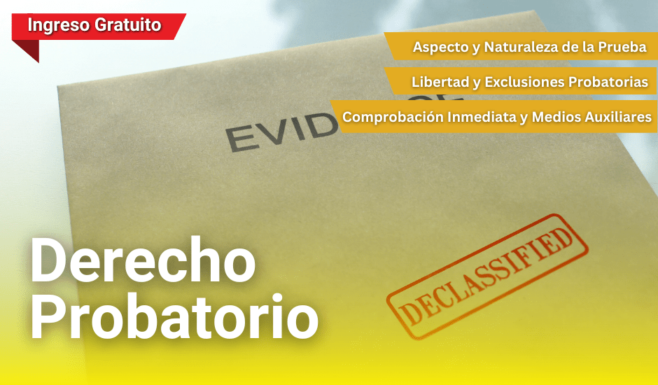 Curso: Derecho Probatorio
