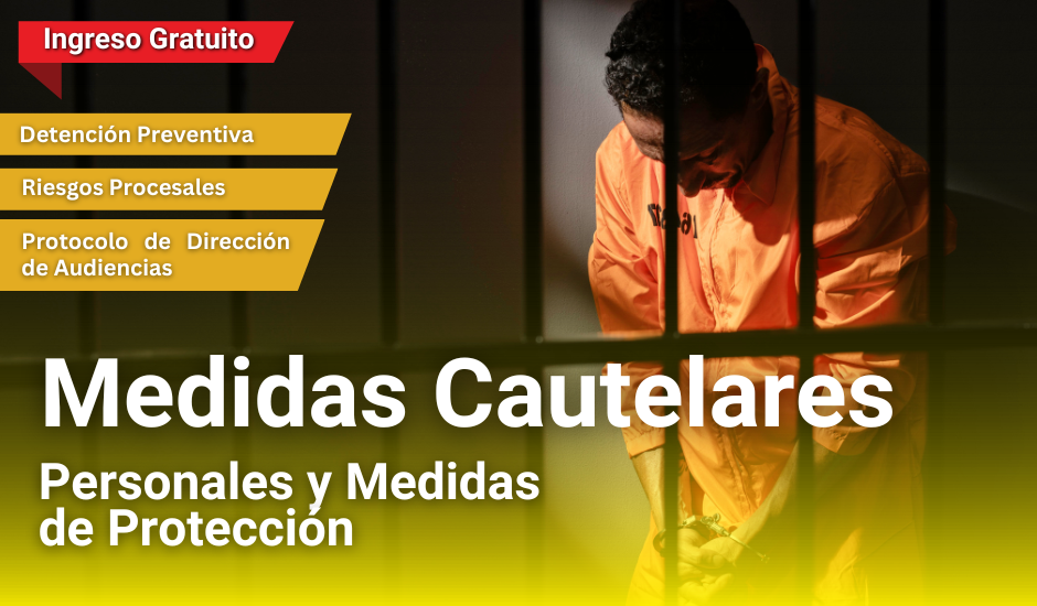 Curso: Medidas Cautelares Personales y Medidas de Protección