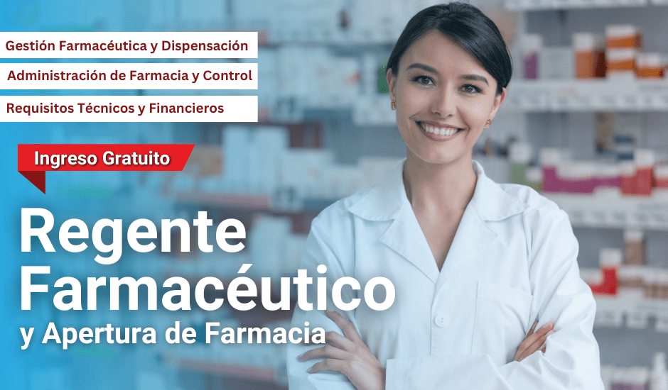 Curso: Regente Farmacéutico y Apertura de Farmacia