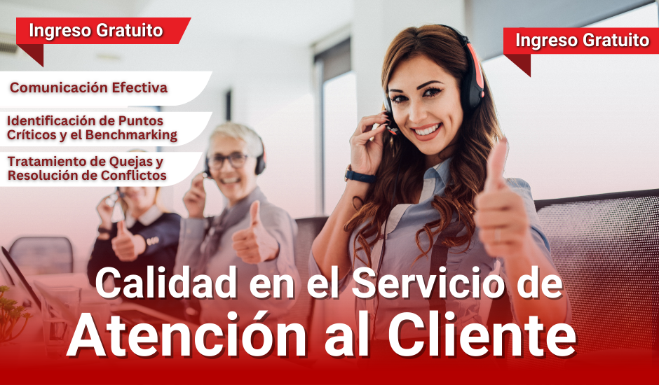 Curso: Calidad en el Servicio de Atención al Cliente