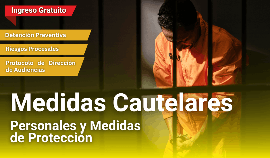 Curso: Medidas Cautelares Personales y Medidas de Protección